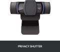 Logitech C920s pro HD webcam. 