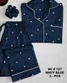Fashion Life Night Dress For Girls - Silk Nighty For Girls - Silk Night Suit For Women - Pjs - Silk Sleepwear.. 
