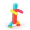 Hedgehog blocks 56 pcs Bh602 building blocks interlocking bristles. 