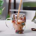 Double Wall Mug 250/350/450ml High Quality a Thermal shock Borosilicate Mug for Coffee Tea. 