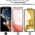 4PCS Tempered Glass For Samsung Galaxy Note 20 S24 S23 S21 S22 S20 Ultra 5G HD Curved Screen Protector For Samsung S21 S20 FE. 