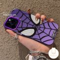 Spider Man Phone Case Compatible for Samsung A16 A11 A06 A15 A24 A35 A12 A53 A05 A05s A34 A51 A50s A30s A55 A03s A14 A04s A20 A31 A54 A32 A10 A25 Luxury Electroplated Shock-absorbing Lenses. 