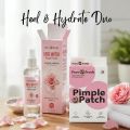 Pure o Fresh Pimple Patch (36 patches) + Rose Water Spray 120ml – Acne Care & Skin Hydration Bundle. 