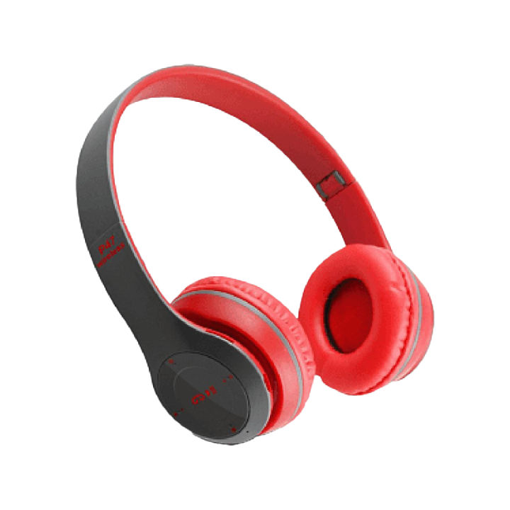 Special Edition P47 Headphone with Pop Window Over The Ear Wireless Bluetooth Headphone Support Sd Card