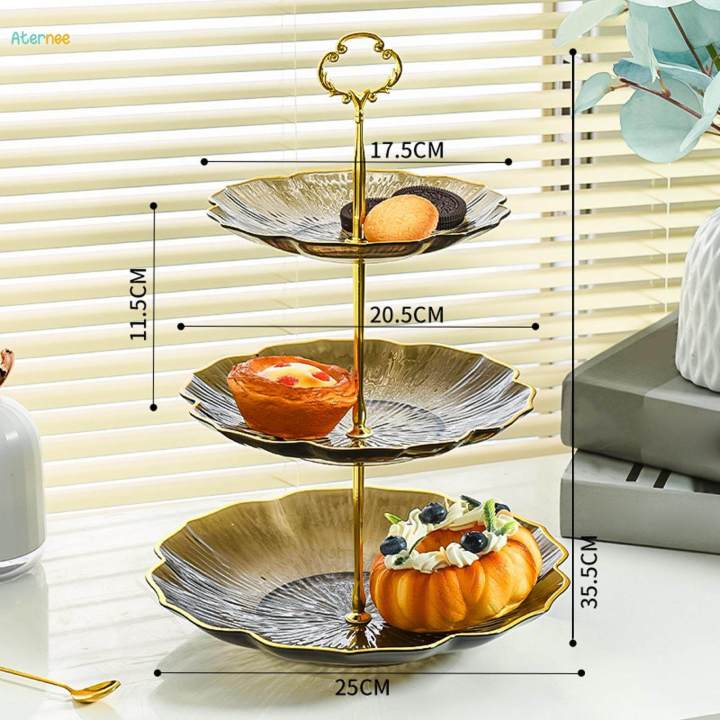 Cupcake Stand Cake Stand Table Decoration for Party Housewarming Celebration 3 Tier coffee