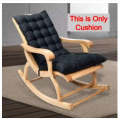 Rocking Chair Cushion | Relaxant Sitting Cushion Pad - Non Slip Cushion For Rocking Chair (Only Cushion) | Premium Quality. 