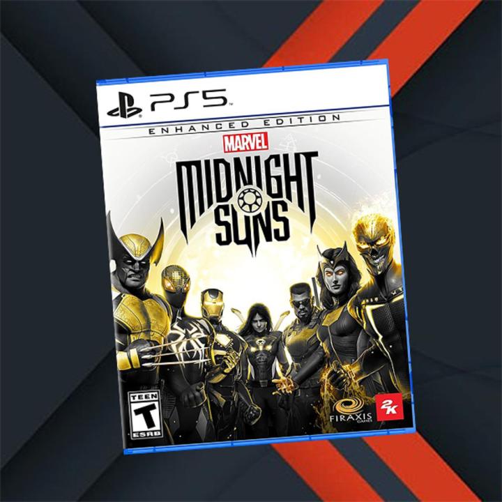 PLAYSTATION 5 DVD MARVEL MIDNIGHT SUNS ENHANCED EDITION PS5 GAME