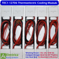TEC1-12706 12V 6A 72W Peltier Thermoelectric Cooling Module Plate for DIY & Mini Fridge by Electrica. 