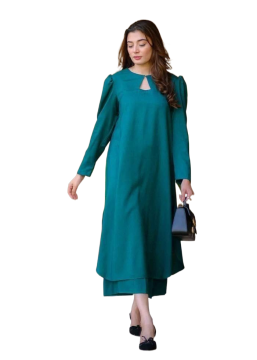 long%20shirt%20with%20plazo%20pant%202%20peice%20stitched%20suit%20-%20Image%203