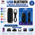 Bluetooth Music Receiver USB Wireless Audio Adapter for Car Home PC Laptop Speakers Headphones Bluetooth 4.0/5.0 Stereo Sound Plug & Play Compact Portable Music Streaming Adapter for Smartphone Tablet AUX Dongle Best Audio Receiver Wireless. 