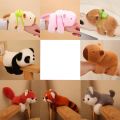 PinShang Capybara Plush Wrist Bracelet For Kids Snap Ring Capybara Cartoon Cute Plush Toy Christmas Gifts For Girls Boys. 