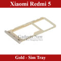 Xiaomi Redmi 5 SIM Tray Sim Jacket Sim Slot Sim Door For Xiaomi Redmi 5 - Gold. 