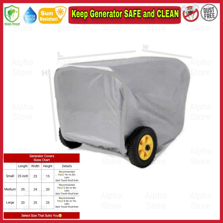 ALPHA%20Generator%20Cover%20Dust%20Proof%20Insect%20Proof%20Stain%20Free%20Water%20Repellent%20Sunlight%20Resistant%20Dust%20Cover%20-%20Image%202