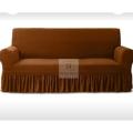 Turkish Style Sofa Cover in Micro Mash Stuff ( Standard Size ). 