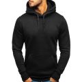 Bindas Collection High quality imported casual pull over Black kangaroo hoodie For Winter For Men/kangaroo hoodie For Women. 