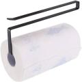 Metal Kitchen Tissue Paper Holder Under Cabinet Rack Towel Hanging Roll Holder Compact Space-Saving Design with Durable Construction and Stylish Look. 