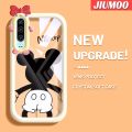 JIUMOO Case For Huawei P30 P30 Pro Case Disney Mickey Pattern Bowknot Casing Transparent Soft Silica Gel Shockproof Phone Cases All Inclusive Camera Lens Protective Cover. 
