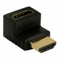 Right Angle Connector For HDMI Male to Female 90 Degree Extender  Adapter  1080P HDTV. 