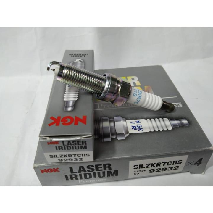 NGK Laser Iridium Spark Plug for Honda Civic X 1.8, Honda Civic Rebirth (SILZKR7C11S) 1 PIECE