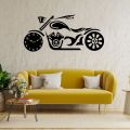 Wall Clock ‘Motorbike clock’  Perfect & Stylish Bike Wall Clock ‘Motorbike clock’ for Every Room: Digital, Wooden, 3D, and Fancy Designs for Kitchen, Bedroom, and Drawing Room. 