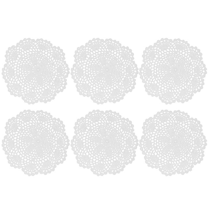 Table Mats Washable Round Beautiful Floral Placemats Coasters