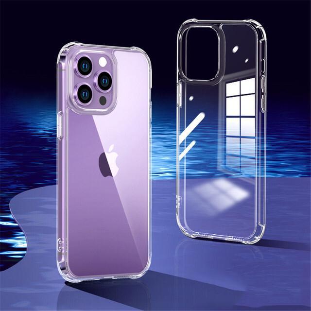 Apple iphone 13 13 Pro 13 Pro Max  Flexible Soft Slim Jelly Case Transparent Clear TPU Cover