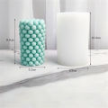 Multi-style Cylindrical Magic Candle Silicone Yarn Striped Bubble Ball Gypsum Resin Soap Ice Cube Mold Home Decor Gift. 