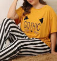 Ladies Sleep Wear Night Dress with Shirt and Trouser. 