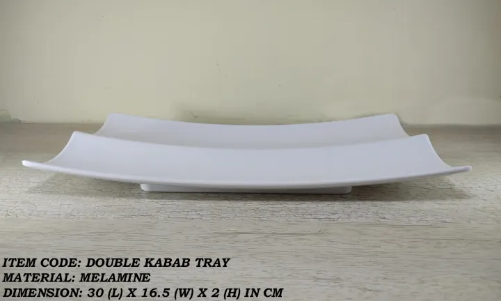 1%20Piece%20Melamine%20Double%20Kabab%20Tray%20-%20Serving%20Tray%20-%20%20Melamine%20Material%20-%20White%20&%20Black%20-%20Image%209