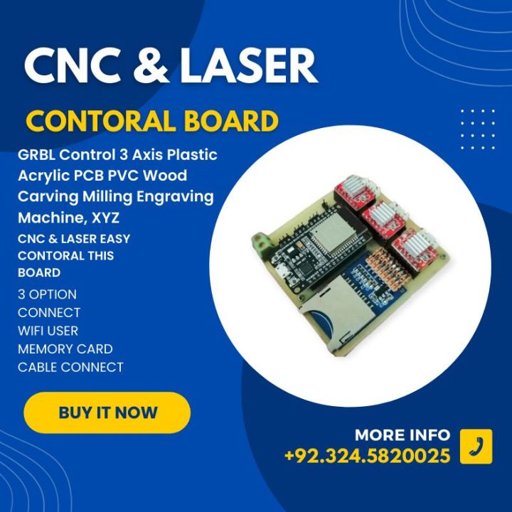 Original 3018 CNC Router 3 Axes Control Board GRBL USB Stepper Motor Driver DIY Laser Engraver Milling Engraving Machine Control