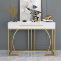 Console Table, Living Room Tables Black Gold Console Table With Drawers, Modern Small Entryway Table, Hallway Table With Metal Legs Narrow Rectangular Sofa Table For Living Room, Office also made customize. 