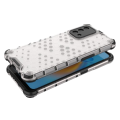 O-Lonnie for Oppo F19 | A95 Back Cover Honeycomb Transparent Back Anti fingerprint Phone Case. 