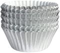 Aluminum Foil Baking Case, Set of 180, Disposable Muffin Cupcake Cups, Mini Baking Cups, Small Muffin Mould, Gold Mini Cupcake Liners & Silver Baking Cups. 