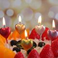 Heart Shaped Cake Candles Pack in Multi Colors For Birthday - Anniversary Cake Decoration. 