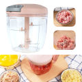 Manual Speedy Chopper & Vegetable Cutter - 5 Blade Chopper / Hand Chopper /Speedy Chopper Hand Pulled Type / Manual Chopper. 