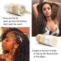 Ikt High-Quality Hair Styling Wax Stick, Non-Greasy Edge Control for Wigs & Curly Hair, Natural Ingredients, 2.7oz Single Pack. 