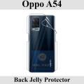 Oppo A54 Back Clear Jelly Protector Soft Film Protection Hydrogel Film Protector For Oppo A54. 