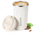 380ML Heat Preservation Coffee Mug Stainless Steel Travel Portable Mug Coffee Milk Cup Vacuum Flasks Thermo Cup. 