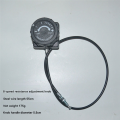 Exercise Bike Resistance Knob,Maintenance Quick Release Exercise Bike Parts for Exercise Machines Accessories 8 Gears. 