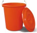 PLASTIC BUCKET 30 LITER WITH LID COVER. 