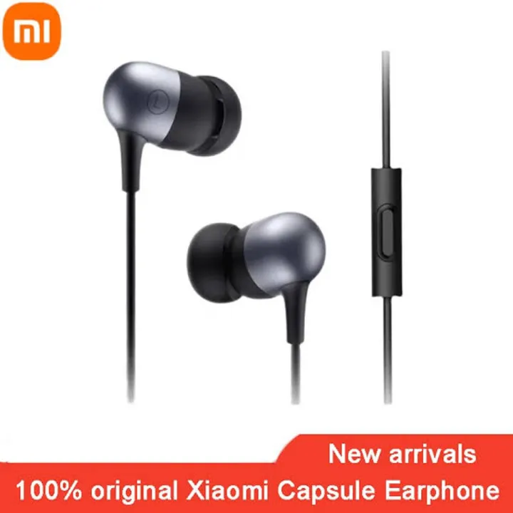 Xiaomi MI Capsule Earphones Orignal 3.5mm | Daraz.pk