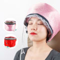 High Quality Electric Hair Steamer Cap for Hair SPA Waterproof Deep Conditioning Thermal Heat Hat in pakistan. 