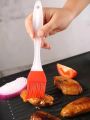 silicone oil brush jar, Silicone BBQ Sauce Oil Brush, silicone spatula set, silicone spatula and brush, solid silicone oil brush 2pc. 