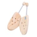 2pcs Men Women Cedar Stretcher Wood Wooden Shoe Tree Shaper Coil Spring. 