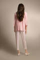 Saya Stitched 1 Piece Jacquard Cotton Shirt For Women and Girls - Color: Pink - Design code: WP1J-304. 