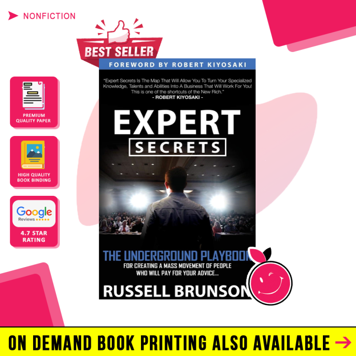 Expert Secrets by Russell Brunson   Buy Books Online Bookberry  Amazon Bestseller