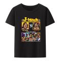 Jack Black School of Rock Vs Tenacious D Print T Shirt Roupas Masculinas Casual Camisetas Mens Women Fashion Hipster Streetwear. 