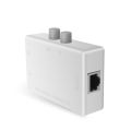 Mini 2 Port RJ45 RJ-45 Network Switch Ethernet Network Box Switcher Dual 2 Way Port Manual Sharing Switch Adapter HUB. 