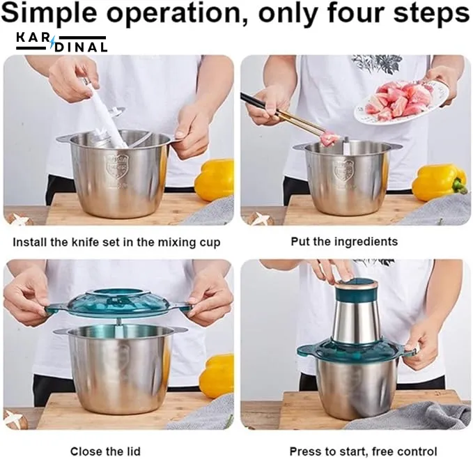 Electric%20Meat%20Grinder%20&%20Food%20Processor%205L/3L/2L%20Stainless%20Steel%20Food%20Chopper%20with%204%20Ultra-Sharp%20Blades%20Chopping%20Meat,%20Vegetables,%20Fruits,%20Nuts,%20Meat%20cutter%20Powerful,%20Durable%20Machine%20-%20Image%208