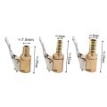 Clamp Car Accessories Brass Car Auto Tyre Wheel Connector Adapter Compressor Valve Clip Tire Air Chuck. 